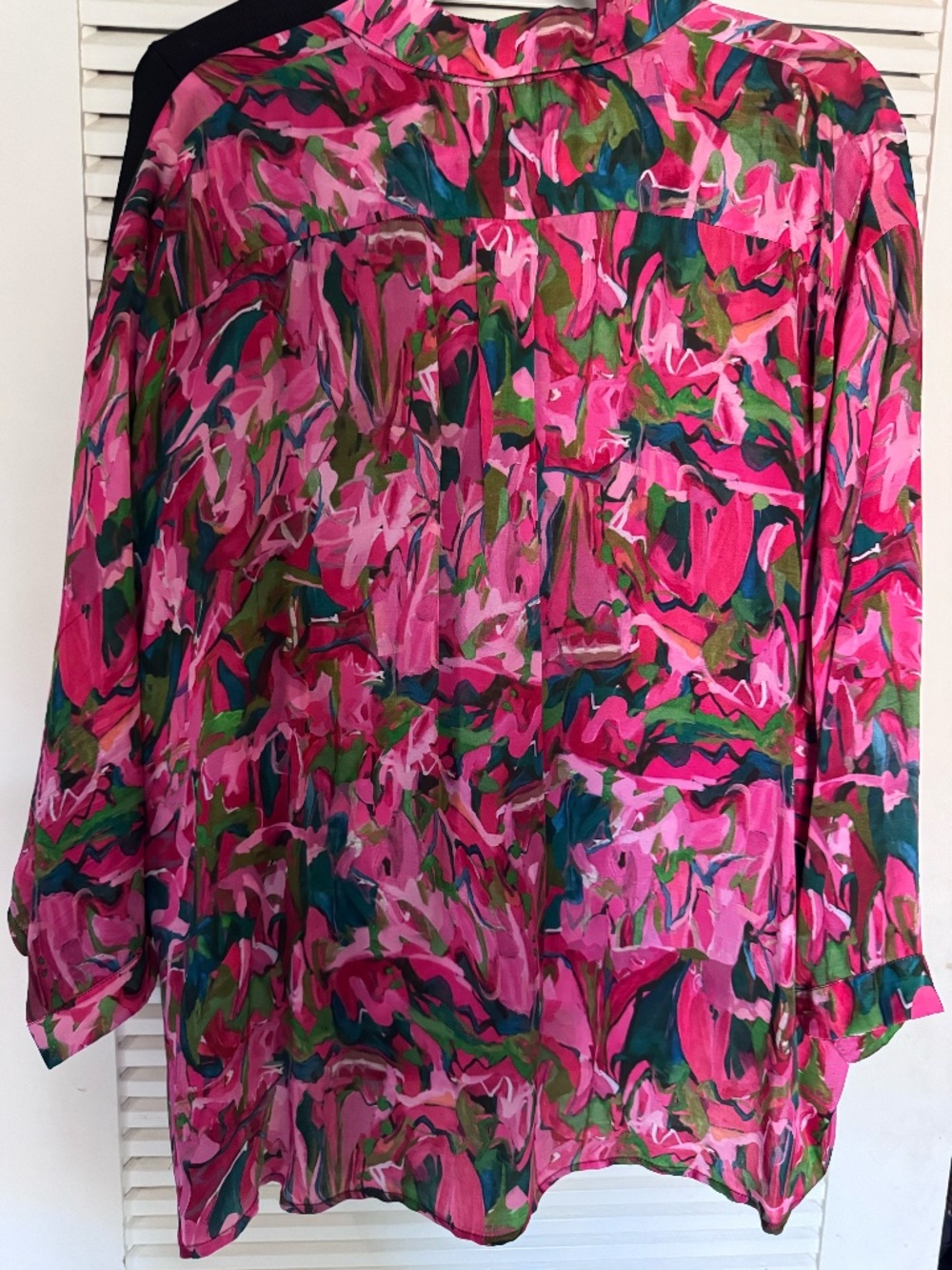 Colorful silky top by RAAG - Picture 3 of 3